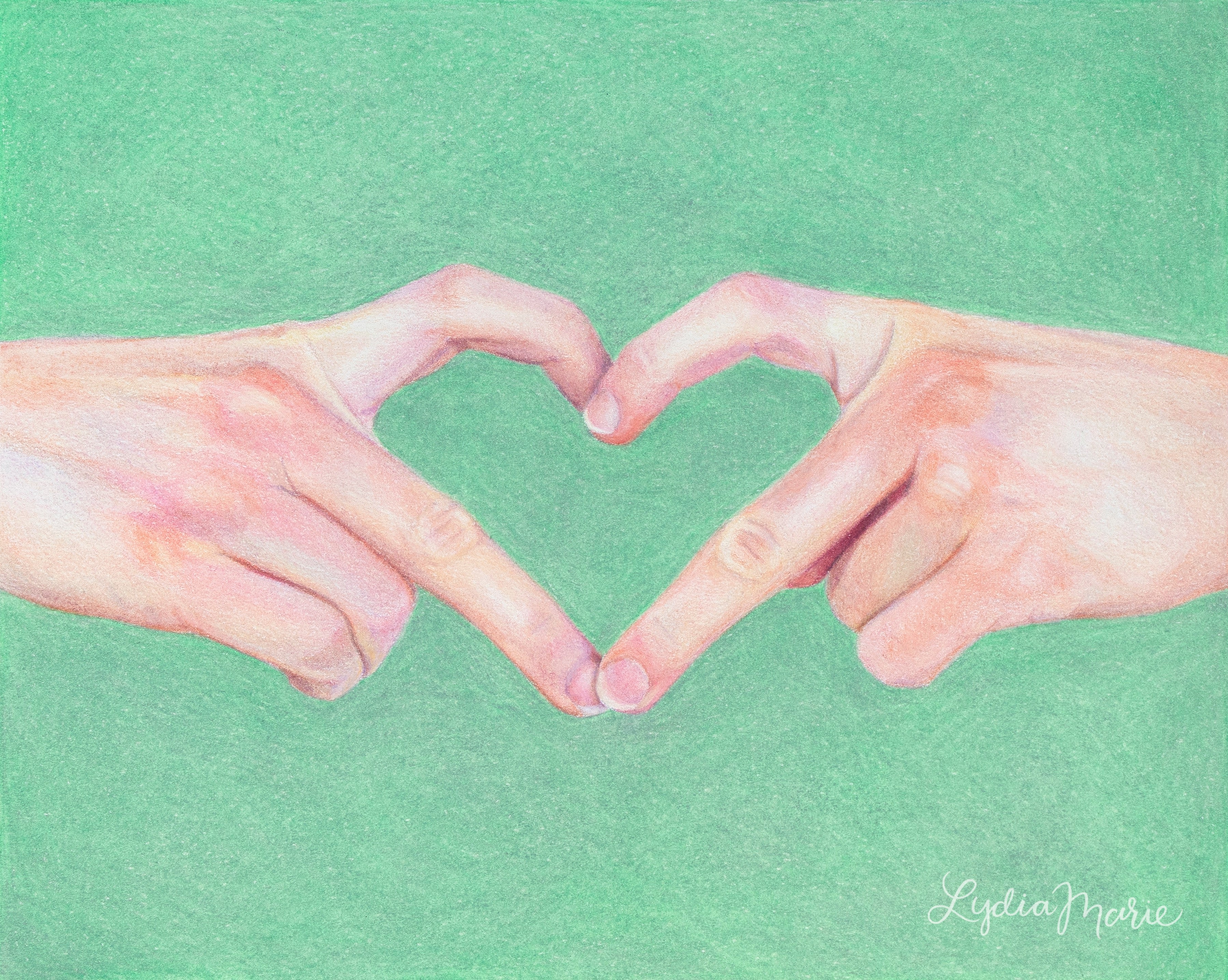 Honest Love - Original Drawing