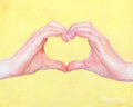 Joyful Love - Original Drawing